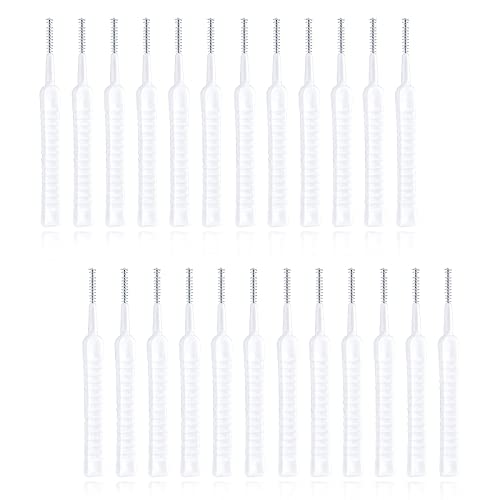 Duschkopf-Reinigungsbürste,20 PCS Anti-Verstopfungs Reinigungsbürste Mini Bürste Duschkopf-Reiniger Kleine Flaschenbürste für Duschdüse Computer Haushalts Reinigungsbürsten Zubehör von KAIAIWLUO