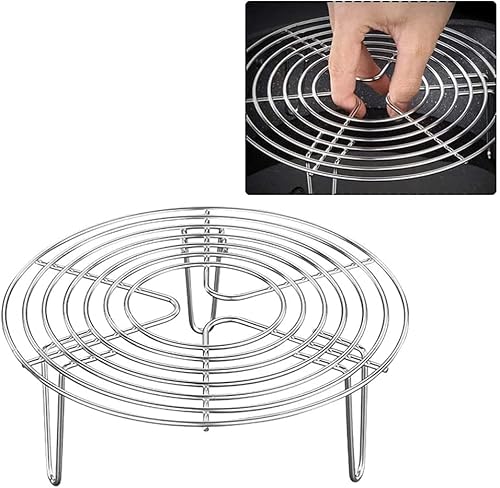 KAIAIWLUO Runde Steamer Rack,Topfständer aus Edelstahl Dämpfen Rack Dämpfeinsatz Untersetzer für zu Hause Gebratene Lebensmittel Öl Tropffilter KAIAIWLUO Runde Steamer Rack,Topfständer aus Edelstahl Dämpfen Rack Dämpfeinsatz Untersetzer für zu Hause Gebratene Lebensmittel Öl Tropffilter von KAIAIWLUO