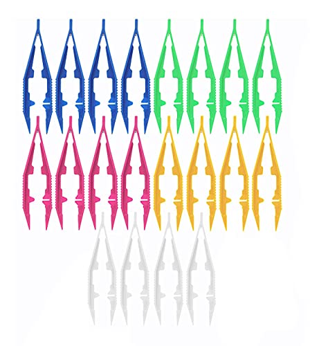 Kunststoff Pinzetten,20 PCS PlastikpinzetteErste-Hilfe-Pinzette 4 Zoll/10cm Plastikperlen Pinzette für Perler Fuse Perlen Kinder Handmade DIY Handwerk Kunststoff Pinzetten,20 PCS PlastikpinzetteErste-Hilfe-Pinzette 4 Zoll/10cm Plastikperlen Pinzette für Perler Fuse Perlen Kinder Handmade DIY Handwerk von KAIAIWLUO