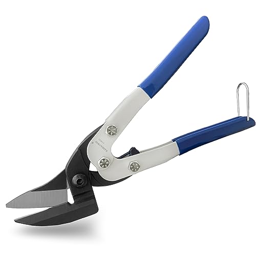 KAIHAOWIN Blechschere 275 mm, Luftfahrt-Metallschere Eisenschneideschere Hochleistungs-Industrieschere zum Schneiden von Hardware-Stoffen/Blech/Teppich/Karton von KAIHAOWIN