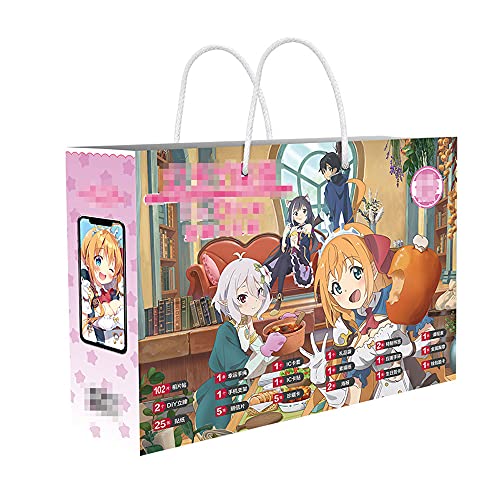 KAIKEA Prinzessin Connect! Re: Tauchserie/Anime-Geschenkbox/Anime-Peripherie/mit Poster/Postkarte/Lesezeichen/Geburtstagskarte/Aufkleber/Metallabzeichen/Geschenktasche usw Kindert von KAIKEA