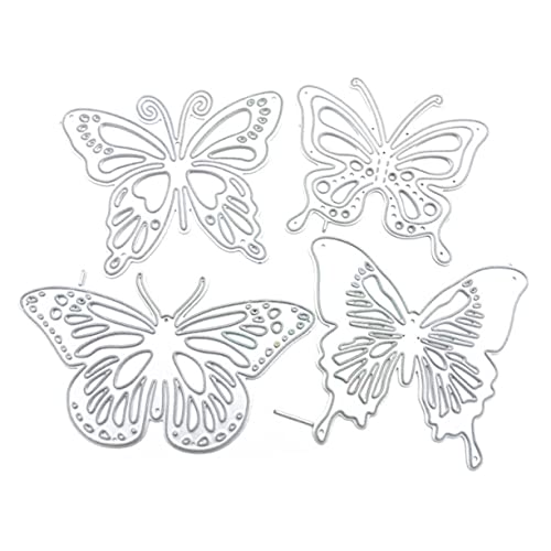 KAILIKETIY 1 Satz Handwerksformen Teiliges Schmetterlings Prägeschablonen für DIY Papierkunst Scrapbooking und Kartenherstellung von KAILIKETIY
