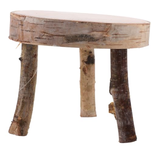 KAILIKETIY 1stück Unbehandelter Holz Tisch Für Natürlicher Holzständer Rustikaler Dekorationsartikel Als Kerzenhalter Oder Tischdekoration Vielseitig Für Verschiedene Wohnstile KAILIKETIY 1stück Unbehandelter Holz Tisch Für Natürlicher Holzständer Rustikaler Dekorationsartikel Als Kerzenhalter Oder Tischdekoration Vielseitig Für Verschiedene Wohnstile von KAILIKETIY
