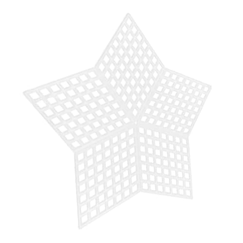 KAILIKETIY 10 Stück Teiliges Set Kunststoffgitter Quadratische DIY Mesh Platten für Nähprojekte Vielseitige Bastelmaterialien für Taschen und Untersetzer Robust und Langlebig von KAILIKETIY