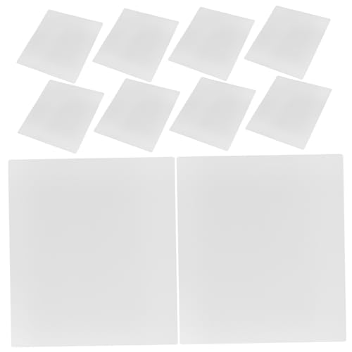 KAILIKETIY 10 Stück Teiliges Transparentes PVC Stift Vorlagebrett Zeichentafel für Malzubehör Kompatibel mit Druckstiften Hochsichtbar für Präzises Nachzeichnen von KAILIKETIY