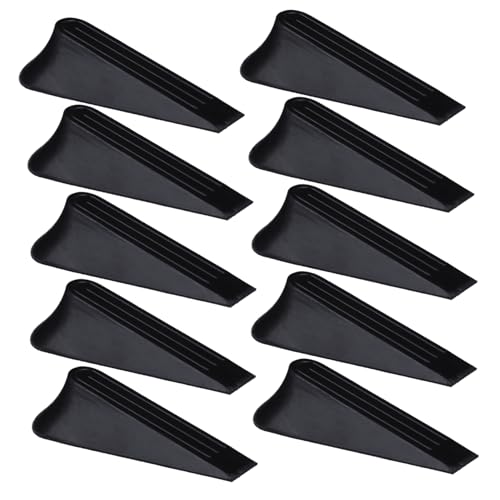 KAILIKETIY 10 Stück Türstopper aus Rutschfeste Türkeile für Sicheres Öffnen von Türen Kindersicherheitslösungen für Zuhause Schwarz KAILIKETIY 10 Stück Türstopper aus Rutschfeste Türkeile für Sicheres Öffnen von Türen Kindersicherheitslösungen für Zuhause Schwarz von KAILIKETIY