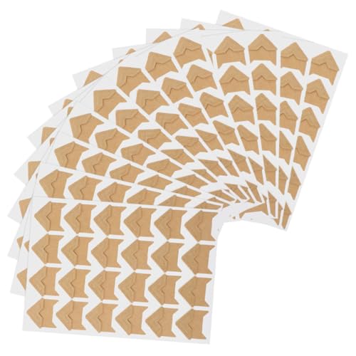 KAILIKETIY 12 Blatt Selbstklebende Fotoecken Kraftpapier Fotoecken Aufkleber für Scrapbooking Album Dekoration Bilderrahmen Schutz DIY für Fotoalben und Journaling pro Blatt Packung KAILIKETIY 12 Blatt Selbstklebende Fotoecken Kraftpapier Fotoecken Aufkleber für Scrapbooking Album Dekoration Bilderrahmen Schutz DIY für Fotoalben und Journaling pro Blatt Packung von KAILIKETIY