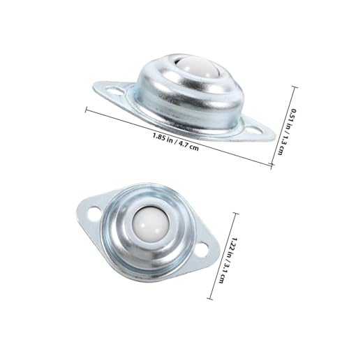 KAILIKETIY 12 Stück Teiliges Kleine Nylon kugelrollen mit Kugellager Geräuscharm Drehbar Stabil und Vielseitig für Möbel Mülltonnen und Transportgeräte Montage Robust und Wartungsfreundlich KAILIKETIY 12 Stück Teiliges Kleine Nylon kugelrollen mit Kugellager Geräuscharm Drehbar Stabil und Vielseitig für Möbel Mülltonnen und Transportgeräte Montage Robust und Wartungsfreundlich von KAILIKETIY