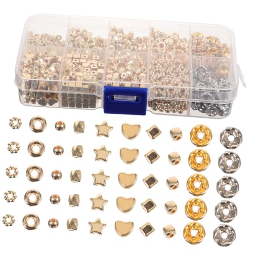 KAILIKETIY 1240 Stück Teiliges DIY Perlen Fach Aufbewahrungsbox Leichte und Verschleißfeste Ccb Spacer Perlen für Schmuckherstellung für Armbänder Halsketten und Kreative Bastelprojekte KAILIKETIY 1240 Stück Teiliges DIY Perlen Fach Aufbewahrungsbox Leichte und Verschleißfeste Ccb Spacer Perlen für Schmuckherstellung für Armbänder Halsketten und Kreative Bastelprojekte von KAILIKETIY