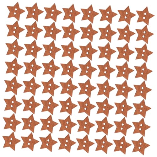 KAILIKETIY 150 Stück Teiliges Vintage Holzknöpfe Fünfzackiger Stern mit Zwei Löchern zum Nähen für Kleidung Basteln Dekorationen Weihnachtsdeko DIY Handarbeit KAILIKETIY 150 Stück Teiliges Vintage Holzknöpfe Fünfzackiger Stern mit Zwei Löchern zum Nähen für Kleidung Basteln Dekorationen Weihnachtsdeko DIY Handarbeit von KAILIKETIY
