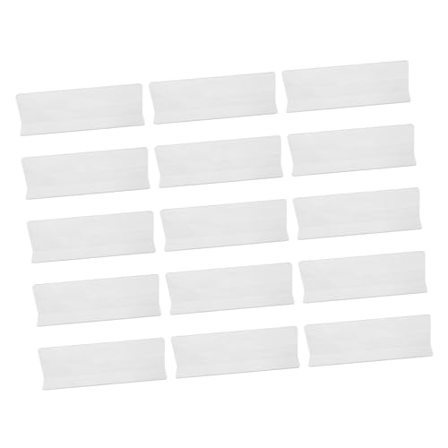 KAILIKETIY 15Stücke Regal Teiler aus Dickem Kunststoff Flexibler und Transparenter Organizer zur Klassifizierung von Produkten im Supermarkt und Lebensmittelgeschäften kein Magnet KAILIKETIY 15Stücke Regal Teiler aus Dickem Kunststoff Flexibler und Transparenter Organizer zur Klassifizierung von Produkten im Supermarkt und Lebensmittelgeschäften kein Magnet von KAILIKETIY