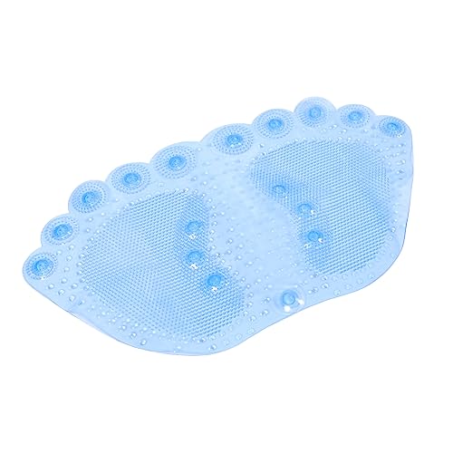KAILIKETIY 1Stück Duschmatte rutschfest mit Massagefunktion PVC Bodenmatte für Badezimmer Saugnapfgestützt Transparent Vielseitig Einsetzbar für Schlafzimmer und Wohnzimmer von KAILIKETIY