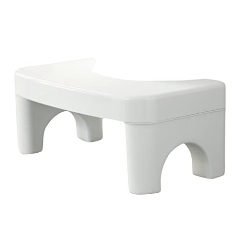 KAILIKETIY 1Stück Faltbarer Toilettenhocker Weiß Stabiler Wc Sitzhocker Rutschfestem Design für Sicheres Toilettentraining und Platzsparende Nutzung von KAILIKETIY