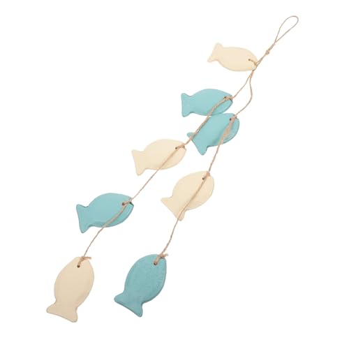 KAILIKETIY 1stück Holz Ornament Dekoration Im Mediterranen Stil Handgefertigtes Wandpendant Für Zuhause Einzigartiges Hängendes Fisch-Design Wiederverwendbar Für Wohnzimmer Büro Und KAILIKETIY 1stück Holz Ornament Dekoration Im Mediterranen Stil Handgefertigtes Wandpendant Für Zuhause Einzigartiges Hängendes Fisch-Design Wiederverwendbar Für Wohnzimmer Büro Und von KAILIKETIY