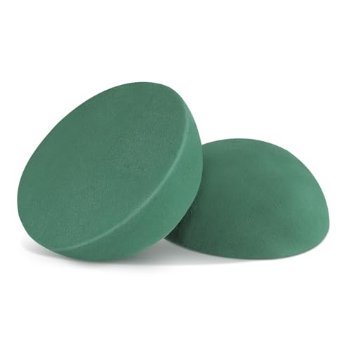KAILIKETIY 2 Stück Simulations Kugel Halbe Kugel Trockener Und Nasser Steckschaum Runde Steckschaumkugel Steckschaum Rund Runde Steckschaumblöcke Runder Blumenschaum Pflanzenschaum Harz Grün KAILIKETIY 2 Stück Simulations Kugel Halbe Kugel Trockener Und Nasser Steckschaum Runde Steckschaumkugel Steckschaum Rund Runde Steckschaumblöcke Runder Blumenschaum Pflanzenschaum Harz Grün von KAILIKETIY
