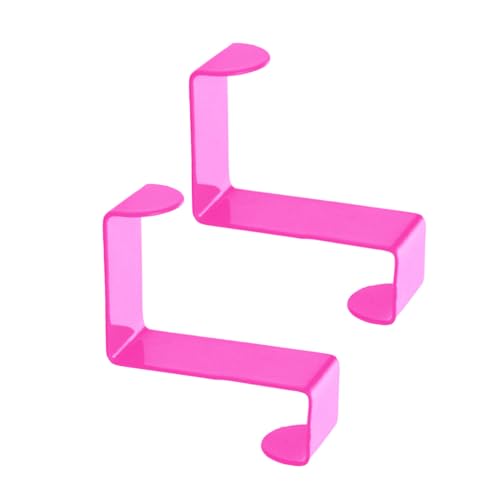 KAILIKETIY 2 Stück Z Förmige Edelstahl Türhaken Reversible Schwere Ausführung Platzsparend für Türen Vielseitig für Handtücher Kleidung Küchen und Schlafzimmeraufbewahrung Rosa KAILIKETIY 2 Stück Z Förmige Edelstahl Türhaken Reversible Schwere Ausführung Platzsparend für Türen Vielseitig für Handtücher Kleidung Küchen und Schlafzimmeraufbewahrung Rosa von KAILIKETIY