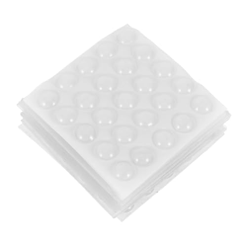 KAILIKETIY 200 Stück Transparent Selbstklebende Silikon Türpuffer Schalldämpfende Pads für Schließen von Türen Möbeln und Schränken von KAILIKETIY