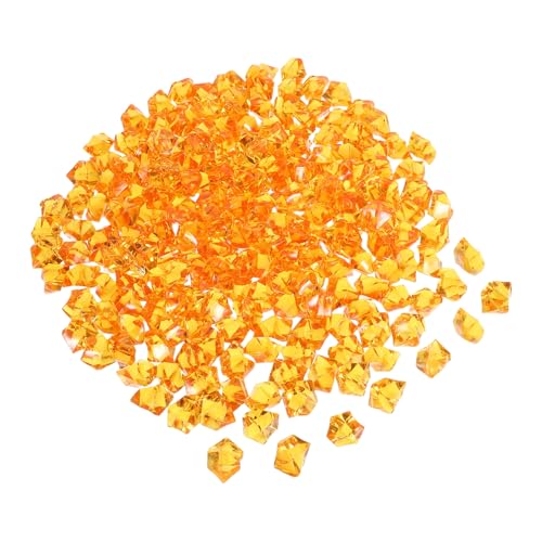 KAILIKETIY 220 Stück Vasenfüller Aquariumsteine Künstliche Eiswürfel Tischdekorationen Für Partys Dekorative Felsen Gefälschte Zerkleinerte Eissteine Vasendekorfüller Vase Rockt Orange Acryl KAILIKETIY 220 Stück Vasenfüller Aquariumsteine Künstliche Eiswürfel Tischdekorationen Für Partys Dekorative Felsen Gefälschte Zerkleinerte Eissteine Vasendekorfüller Vase Rockt Orange Acryl von KAILIKETIY