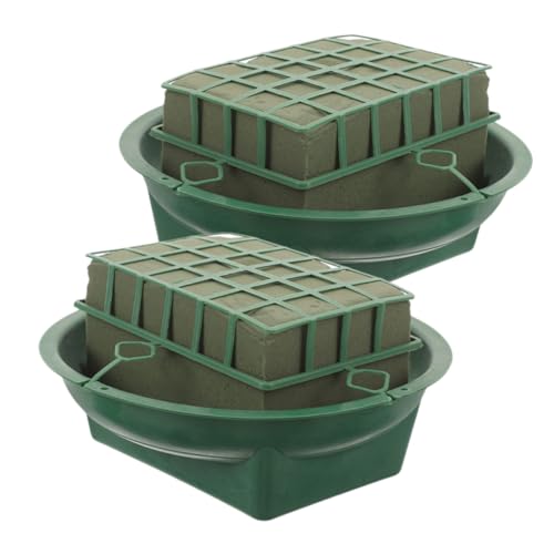 KAILIKETIY 2Stücke Blumenschaum Käfig Set mit Schüssel Hochzeitsblumenhalter für Kreative Blumenarrangements für DIY Dekorationen und Besondere Anlässe KAILIKETIY 2Stücke Blumenschaum Käfig Set mit Schüssel Hochzeitsblumenhalter für Kreative Blumenarrangements für DIY Dekorationen und Besondere Anlässe von KAILIKETIY