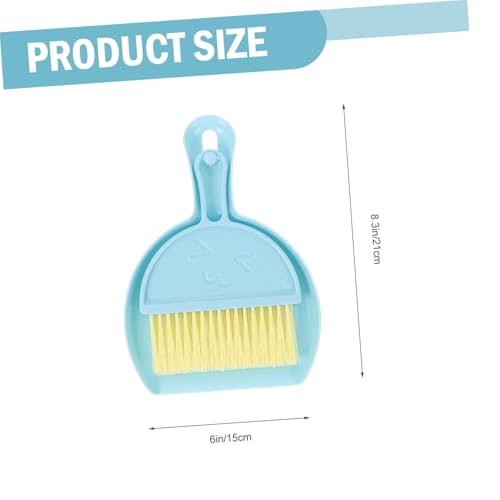 KAILIKETIY 3 Sätze Teiliges Hamsterkäfig Reinigungsset aus Hochwertigem mit Kehrbesen und Kehrschaufel Langlebig Platzsparend durch Wandhalterung für Kleintierkäfige und Nistbereiche von KAILIKETIY