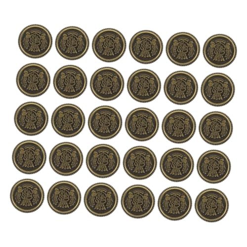 KAILIKETIY 30 Stück Teiliges Metallknöpfe Vintage Stil Langlebige Vielseitige Ersatzknöpfe für Mäntel Blazer Anzüge DIY Kleidung Bastelprojekte KAILIKETIY 30 Stück Teiliges Metallknöpfe Vintage Stil Langlebige Vielseitige Ersatzknöpfe für Mäntel Blazer Anzüge DIY Kleidung Bastelprojekte von KAILIKETIY