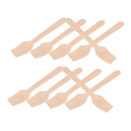 KAILIKETIY 300 Stück Mini Holzlöffel Einweg Quadratische Probierlöffel für Joghurt Eis Dessert Kaffee Catering Lebensmittelservice Hygienisch Natürlicher Geschmack Bewahrung KAILIKETIY 300 Stück Mini Holzlöffel Einweg Quadratische Probierlöffel für Joghurt Eis Dessert Kaffee Catering Lebensmittelservice Hygienisch Natürlicher Geschmack Bewahrung von KAILIKETIY