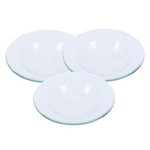 KAILIKETIY 3Stücke Transparentes Wachswärmer Schale Runde Ölwärmerplatte für Ätherische Öle und Duftkerzen Aromatherapie Zubehör Leicht zu Reinigen und Langlebig KAILIKETIY 3Stücke Transparentes Wachswärmer Schale Runde Ölwärmerplatte für Ätherische Öle und Duftkerzen Aromatherapie Zubehör Leicht zu Reinigen und Langlebig von KAILIKETIY