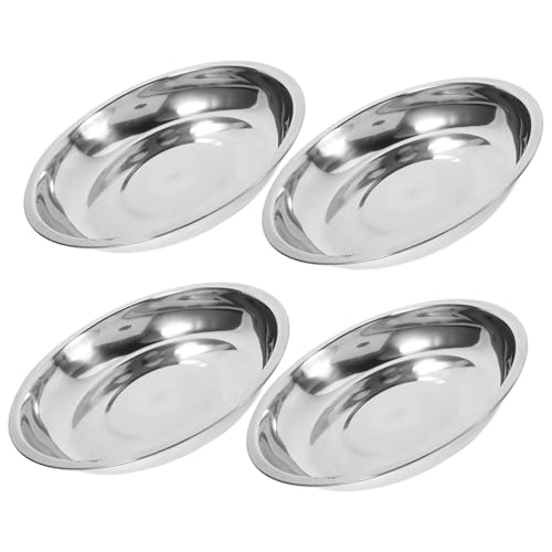 KAILIKETIY 4 Stück Teiliges Edelstahl Haustiernapf rutschfest Auslaufsicher Kratzfest für Hunde und Katzen Spülmaschinenfest Robust und Hygienisch für Welpen und Kätzchen KAILIKETIY 4 Stück Teiliges Edelstahl Haustiernapf rutschfest Auslaufsicher Kratzfest für Hunde und Katzen Spülmaschinenfest Robust und Hygienisch für Welpen und Kätzchen von KAILIKETIY