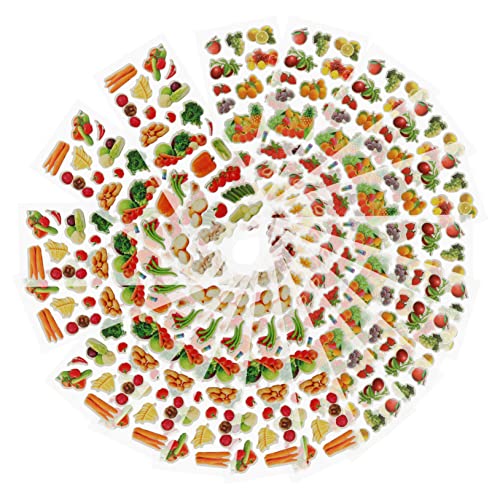 KAILIKETIY 40blätter Schaumstoffaufkleber Für Junge Mädchen Gemüse Und Obstaufkleber Selbstklebende Aufkleber Für Bastelarbeiten Schöne Aufkleber Für Wände Türen Fenster KAILIKETIY 40blätter Schaumstoffaufkleber Für Junge Mädchen Gemüse Und Obstaufkleber Selbstklebende Aufkleber Für Bastelarbeiten Schöne Aufkleber Für Wände Türen Fenster von KAILIKETIY