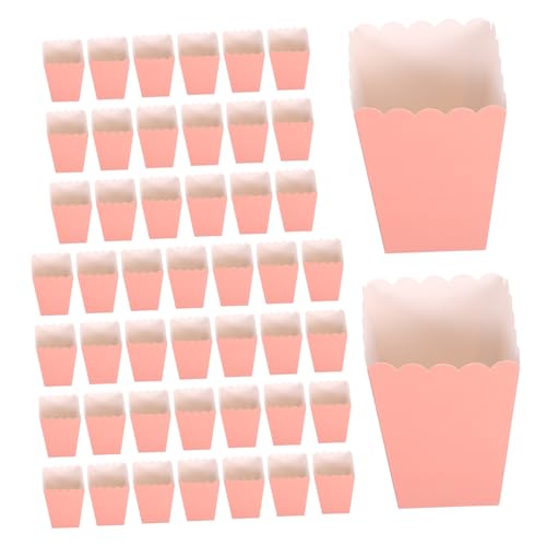 KAILIKETIY 48 Stück Teiliges Faltbare Popcorn Boxen Wiederverwendbare Snack Cups für Filmabende Leichte Snackboxen für Partys und Geburtstagsfeiern von KAILIKETIY