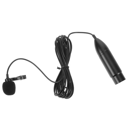 KAILIKETIY 48V Lavalier Ansteckmikrofon mit Xlr Dreipoliges Mikrofon für Hochwertige Audioaufnahmen Tragbar und Einfach Einzurichten für Interviews KAILIKETIY 48V Lavalier Ansteckmikrofon mit Xlr Dreipoliges Mikrofon für Hochwertige Audioaufnahmen Tragbar und Einfach Einzurichten für Interviews von KAILIKETIY