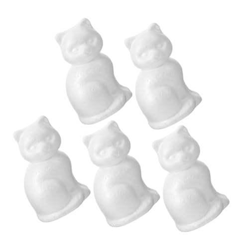 KAILIKETIY 5 Stück Handgefertigtes Schaumkätzchen Handwerk Schäumt Embryonen Schaumembryonen Zum Selbermachen Schaumhandwerk-Embryo DIY Schäumt Embryonen DIY-schaumstoffblock Weiß KAILIKETIY 5 Stück Handgefertigtes Schaumkätzchen Handwerk Schäumt Embryonen Schaumembryonen Zum Selbermachen Schaumhandwerk-Embryo DIY Schäumt Embryonen DIY-schaumstoffblock Weiß von KAILIKETIY