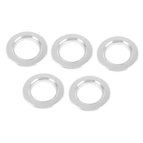 KAILIKETIY 5 Stück Teiliges Metallringe für Vogelnistkasten Holz Brutbox Zubehör Schutzring gegen Nestbeschädigung Geeignet für Papageien und Viele Vogelarten Praktisch und Langlebig von KAILIKETIY