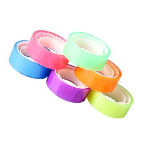 KAILIKETIY 6 Rollen Transparentes Masking Tape für Schule und Scrapbooking Einfach zu Schneiden und Aufzukleben Vielseitig für DIY Projekte Kartenherstellung Schüler und Lehrer Bastelbedarf KAILIKETIY 6 Rollen Transparentes Masking Tape für Schule und Scrapbooking Einfach zu Schneiden und Aufzukleben Vielseitig für DIY Projekte Kartenherstellung Schüler und Lehrer Bastelbedarf von KAILIKETIY
