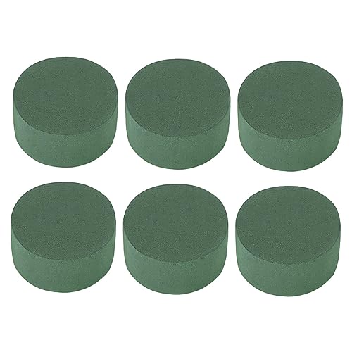 KAILIKETIY 6stücke Schlamm Für Blumenarrangement Hochzeitsblumen-Schlamm Blumenaccessoire Blumenschlamm Mit Starker Wasserabsorption Runde Form Und Einfach Zu Verwenden KAILIKETIY 6stücke Schlamm Für Blumenarrangement Hochzeitsblumen-Schlamm Blumenaccessoire Blumenschlamm Mit Starker Wasserabsorption Runde Form Und Einfach Zu Verwenden von KAILIKETIY