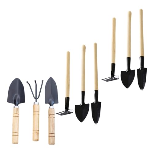 KAILIKETIY 9 Stück Teiliges Handspaten mit Ergonomischem Griff Leichtes Mini transplantierwerkzeug für Blumen Kräuter und Zimmerpflanzen Präzise Umpflanzen und Unkrautentfernung Langlebig KAILIKETIY 9 Stück Teiliges Handspaten mit Ergonomischem Griff Leichtes Mini transplantierwerkzeug für Blumen Kräuter und Zimmerpflanzen Präzise Umpflanzen und Unkrautentfernung Langlebig von KAILIKETIY