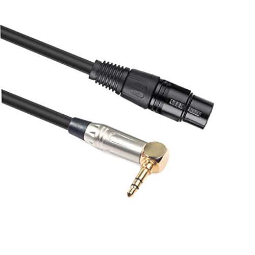 KAILIKETIY 90Grad Xlr Adapterkabel Hochwertiges für Mikrofone Handys und Laptops Schwarz Langlebig und Klangoptimiert KAILIKETIY 90Grad Xlr Adapterkabel Hochwertiges für Mikrofone Handys und Laptops Schwarz Langlebig und Klangoptimiert von KAILIKETIY