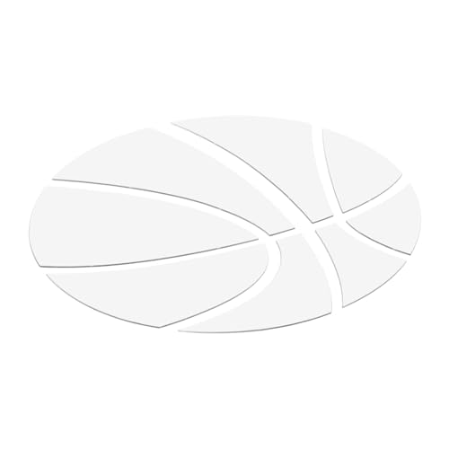 KAILIKETIY Basketball Wandaufkleber Spiegel Sticker für Kreative Wandgestaltung Selbstklebend Vielseitig Einsetzbar für Partys und Wohnräume Einfache Anwendung von KAILIKETIY
