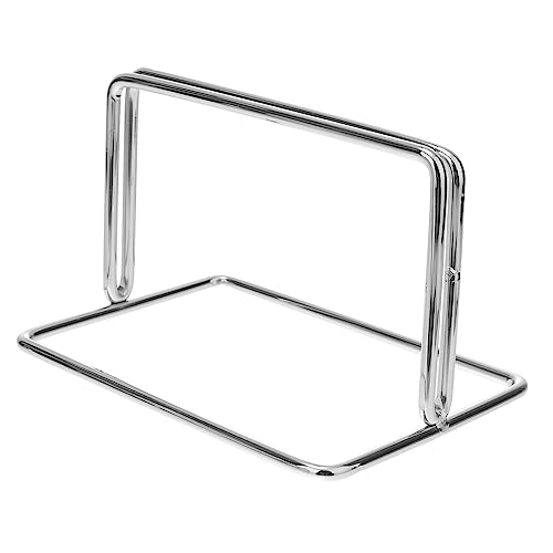 KAILIKETIY Bildschirmblende Vielseitig Schreibtischteiler modern Unterstützung Planke Bretthalter Prallhalter Trennwandregal Studentische Trennwand Rostfreier Stahl Silver von KAILIKETIY