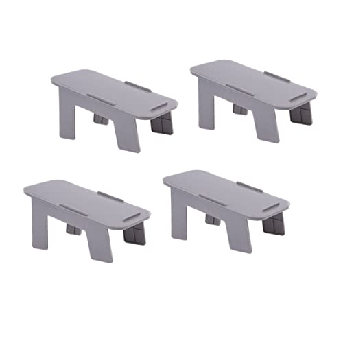 KAILIKETIY Doppellagiges Schuhregal aus Kunststoff Verstellbar und Stapelbar für Schuhaufbewahrung im Eingangsbereich für Sandalen Hausschuhe und von KAILIKETIY