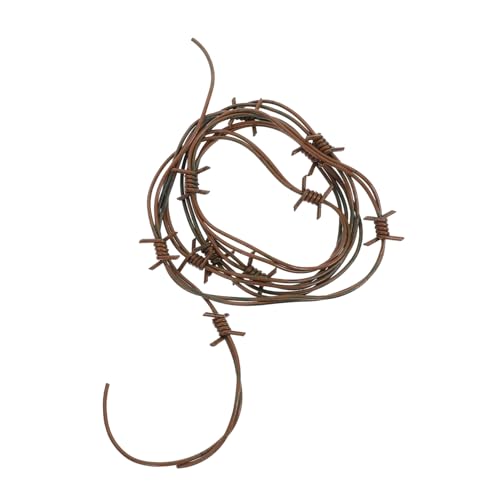 KAILIKETIY Drahtketten Requisiten Unbemalte Stacheldrähte Rostig Groß Gruselig Cosplay Gruselige Party Dekorationen Gefälschter Stacheldraht Halloween Dekorationen Künstlicher KAILIKETIY Drahtketten Requisiten Unbemalte Stacheldrähte Rostig Groß Gruselig Cosplay Gruselige Party Dekorationen Gefälschter Stacheldraht Halloween Dekorationen Künstlicher von KAILIKETIY