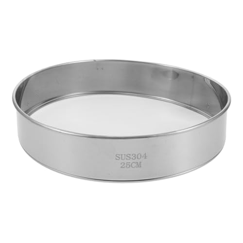 KAILIKETIY Edelstahl Mehlsieb Feinmaschiges Küchensieb mit Verstärktem Rand Mehlsieb für Backen und Kochen Praktisches Sieb Werkzeug für Gleichmäßiges Durchsieben und Feines Mehl KAILIKETIY Edelstahl Mehlsieb Feinmaschiges Küchensieb mit Verstärktem Rand Mehlsieb für Backen und Kochen Praktisches Sieb Werkzeug für Gleichmäßiges Durchsieben und Feines Mehl von KAILIKETIY