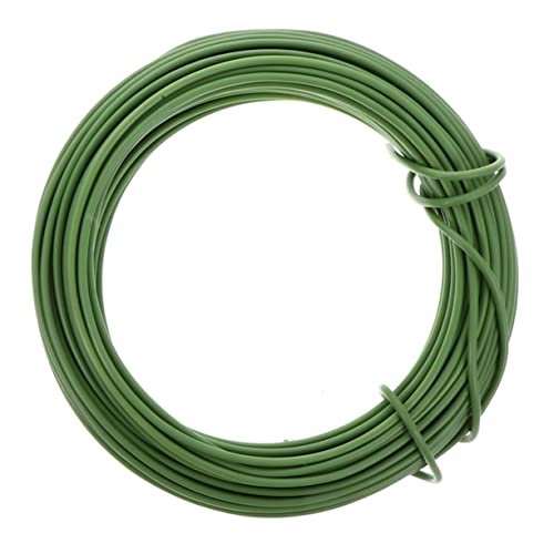 KAILIKETIY Flexibles Gartenband Wiederverwendbare Pflanzenbinder mit TPR Beschichtung und Rostfreiem Vielseitige Robuste Pflanzendraht Bindung für Gemüse Obst und Kletterpflanzen im Garten von KAILIKETIY