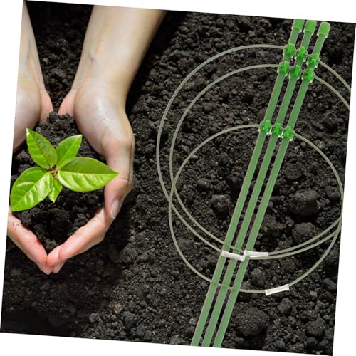 KAILIKETIY Garten Rankhilfe Eisen Spalier Pflanzstütze für Kletterpflanzen Tomaten Paprika Gemüse Pflanzenstütze Robust und Rostfrei mit Grünem Kunststoffüberzug KAILIKETIY Garten Rankhilfe Eisen Spalier Pflanzstütze für Kletterpflanzen Tomaten Paprika Gemüse Pflanzenstütze Robust und Rostfrei mit Grünem Kunststoffüberzug von KAILIKETIY