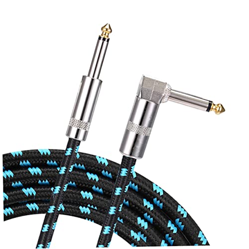 KAILIKETIY Gitarrenkabel Audio Kabel für Gitarre Bass und Keyboard Professionelles Langlebiges Instrumentenkabel mit Exzellenter Abschirmung und Geräuschreduzierung von KAILIKETIY
