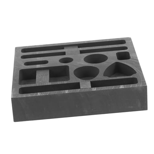 KAILIKETIY Graphit Gießform Fach Poröse Öltank Schmelzform für Gold Silber Kupfer Metallgießen Langlebig Hitzebeständig für Kleine Volumen und Schmuckherstellung KAILIKETIY Graphit Gießform Fach Poröse Öltank Schmelzform für Gold Silber Kupfer Metallgießen Langlebig Hitzebeständig für Kleine Volumen und Schmuckherstellung von KAILIKETIY