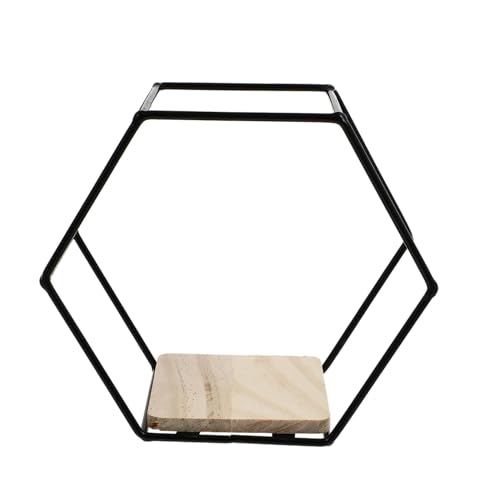 KAILIKETIY Hexagonales Wandregal Stabiles Hängendes Aufbewahrungsregal für Wohnzimmer Wanddeko Vielseitiges Ablagefach für Schlafzimmer Küche Büro Badezimmer KAILIKETIY Hexagonales Wandregal Stabiles Hängendes Aufbewahrungsregal für Wohnzimmer Wanddeko Vielseitiges Ablagefach für Schlafzimmer Küche Büro Badezimmer von KAILIKETIY