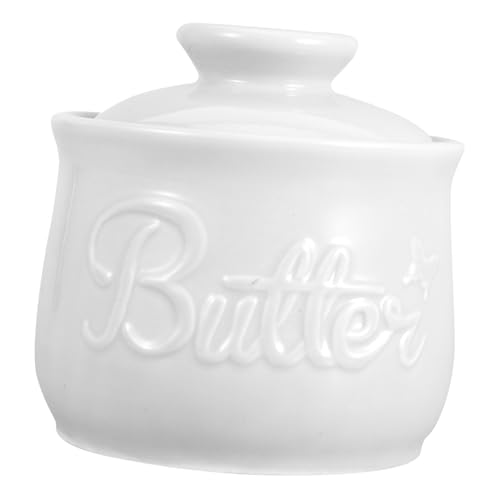 KAILIKETIY Keramik Butterdose mit Deckel Luftdichtes Buttergefäß für Frische Butter und Käse Große Kapazität Vielseitig Verwendbar Stilvolle Aufbewahrung für Küchenarbeitsplatte KAILIKETIY Keramik Butterdose mit Deckel Luftdichtes Buttergefäß für Frische Butter und Käse Große Kapazität Vielseitig Verwendbar Stilvolle Aufbewahrung für Küchenarbeitsplatte von KAILIKETIY