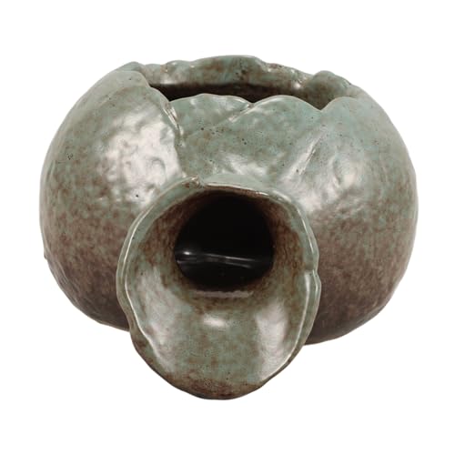KAILIKETIY Keramik Wasserspiel Tontopf mit Zirkulierendem Wasser für Garten Balkon Terrasse Dekorativer DIY Wasserfall Langlebiger Outdoor Springbrunnen mit Sanftem Wasserfluss Geeignet für von KAILIKETIY