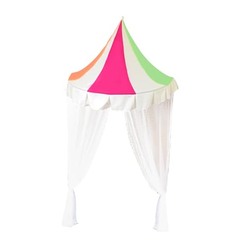 KAILIKETIY Kinderbettzelt Halbrund Dome Betthimmel mit Atmungsaktivem Netz für Schlafzimmer und Leseecke Dekoratives Indoor spielzelt für Kleinkinder und Junge Mädchen Farbenfroher Vorhang KAILIKETIY Kinderbettzelt Halbrund Dome Betthimmel mit Atmungsaktivem Netz für Schlafzimmer und Leseecke Dekoratives Indoor spielzelt für Kleinkinder und Junge Mädchen Farbenfroher Vorhang von KAILIKETIY